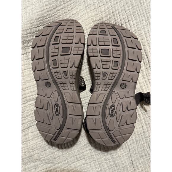 Chaco NWOT Zvolv Sandals Lair Black Gray Classic Cloud Men’s Size 8 - Picture 2 of 3